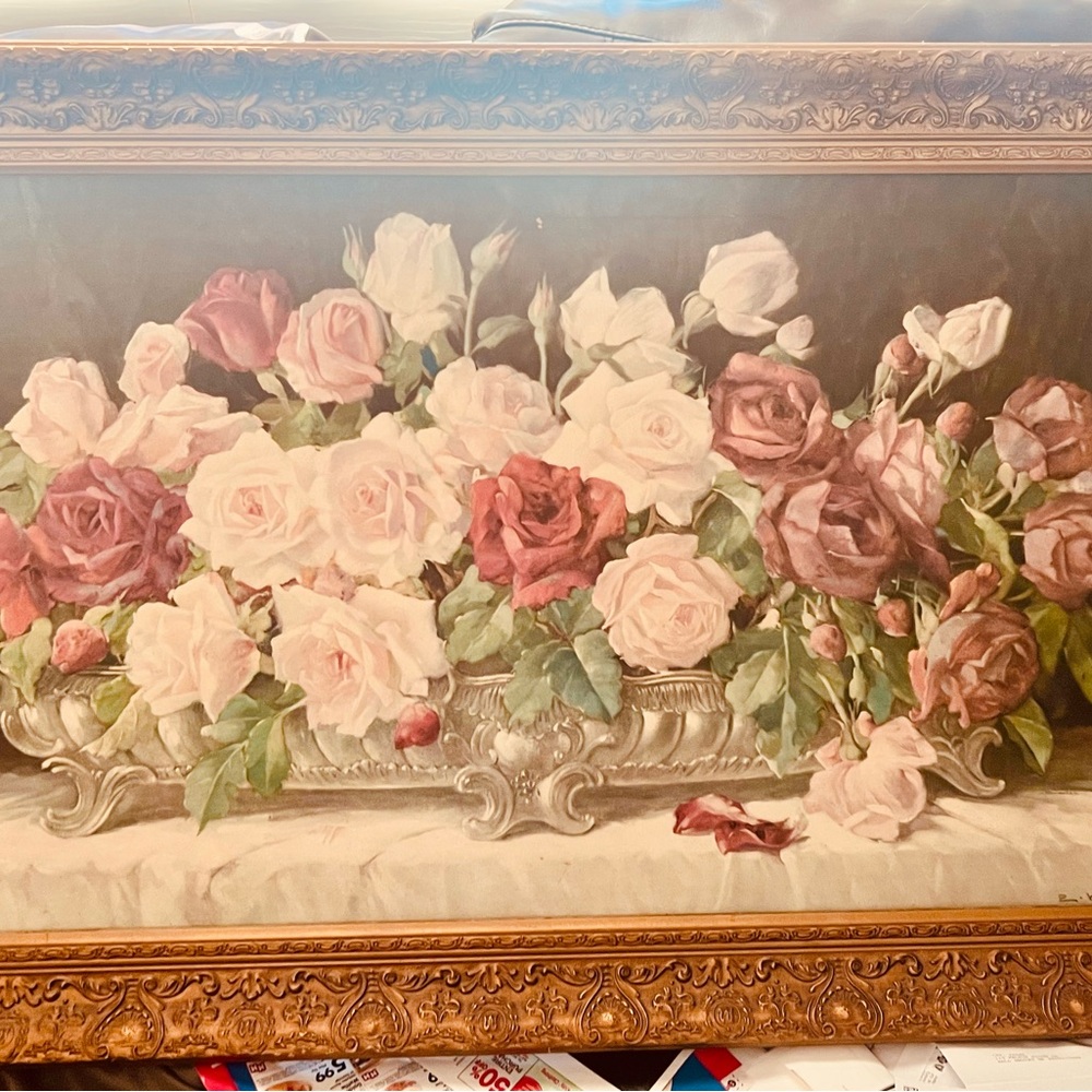 Erna Kruger signed oil painting